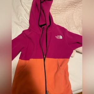North Face Size 6 Glacier Full Zip Fleece